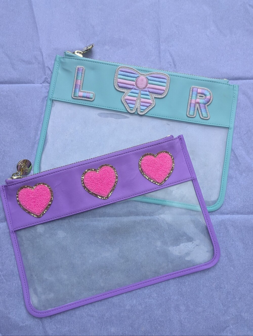 Stoney Clover Lane Set of 2 Zip Pouches